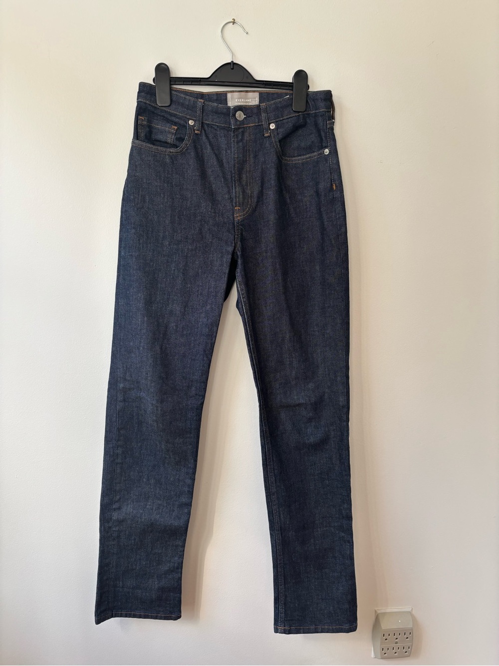 EVERLANE The High Rise Straight Jeans